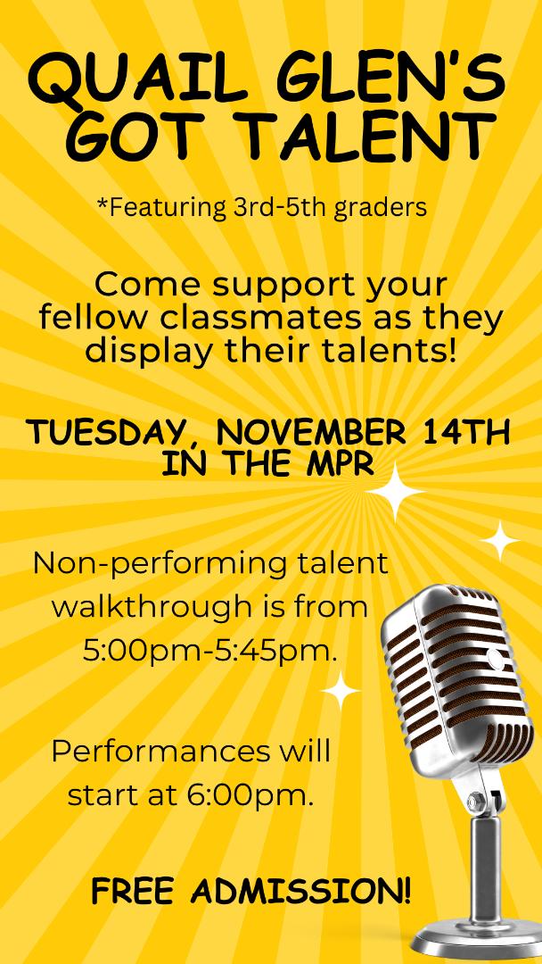 PTBoard Quail Glen Elementary PTA