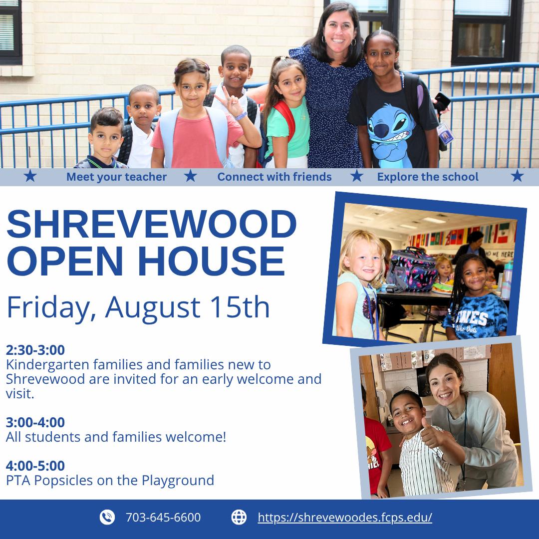 Open House English Flyer