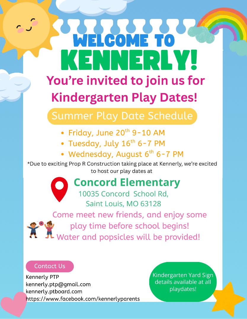 Kindergarten Play Date