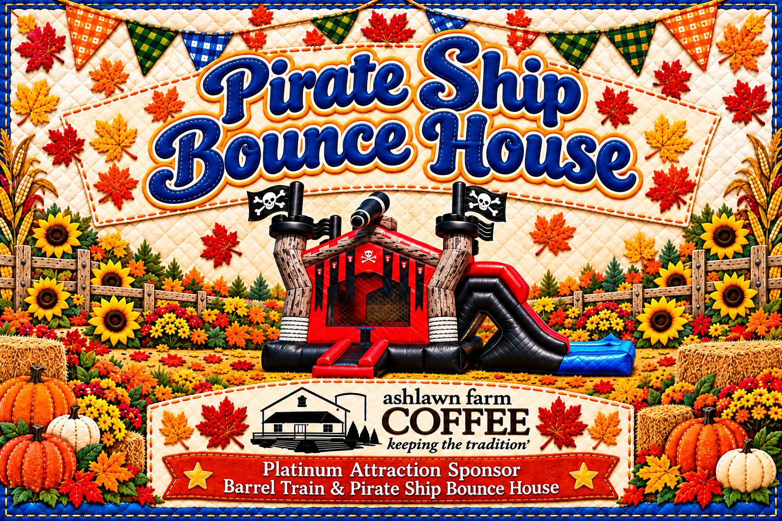 Pirate Ship Bounce House